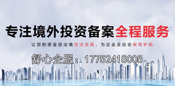 安徽省六安市企業(yè)辦理境外投資備案